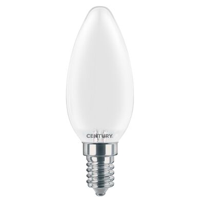 Century INSM1-061430 - Lámpara LED oliva E14 6W 230V 3000K