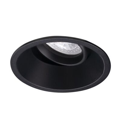 Century KLRCON-NE - black KLAK ROUND recessed spotlight holder