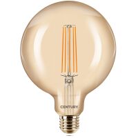 Century INVG125-082722 - LED globe lamp E27 8W 230V 2200K