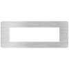 MatixGO - Placca 7 moduli Aluminium - JA4807EA