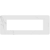 MatixGO - Plaque de recouvrement Carrara 7 modules - JA4807EM