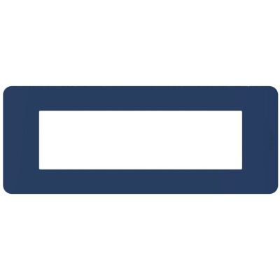 MatixGO - Blue 7-module cover plate - JA4807TB