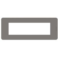 MatixGO - Dove Gray 7-module cover plate - JA4807TD