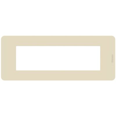MatixGO - Plaque de recouvrement 7 modules ivoire - JA4807TI