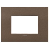 Vimar 19953.24 Arke Fit - Plaque 3 modules en bronze mat