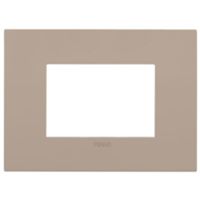 Vimar 19953.32 Arke Fit - placca 3 moduli tortora