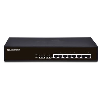 TVCC SWITCH DI RETE  8PORTE POE GIGABIT      