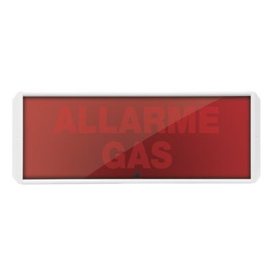 SCRITTA "ALLARME GAS" PER 48CLU000           