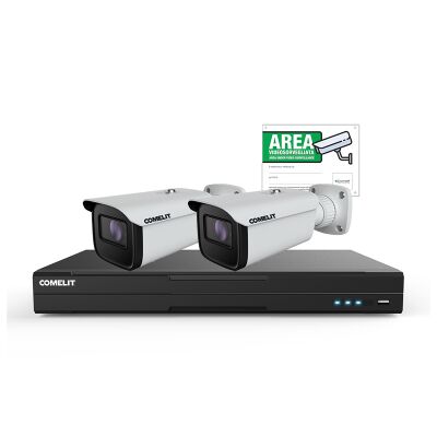 Comelit IPKIT008N05PA - Kit CCTV avec NVR et caméras