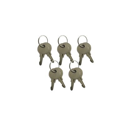 ANTINC JEU DE 5 PAIRES DE CLÉS POUR UNITÉ DE COMMANDE   
