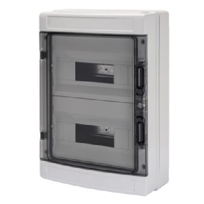 Wall-mounted switchboard 24 M (12 x 2) IP65 40CD