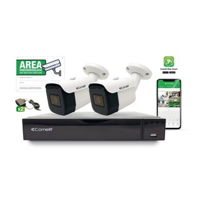 KIT CCTV 1 DVR+2 TELECCIERRES+2 ALIMENTACIÓN+SEÑAL      