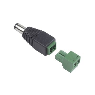 CCTV 12V POWER CONNECTION TO PLUG WITH TERMINAL      