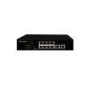 CONMUTADOR DE RED CCTV 8 PUERTOS POE +2GE UPLINK  