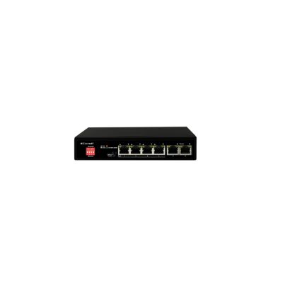 CCTV NETWORK SWITCH 4 PORTS POE +2GE UPLINK  