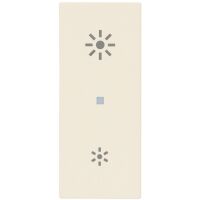 Hemp Linea  - 1M axial button, dimmer symbol