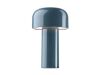 Flos F1060014 - Lámpara de mesa BELLHOP gris azul