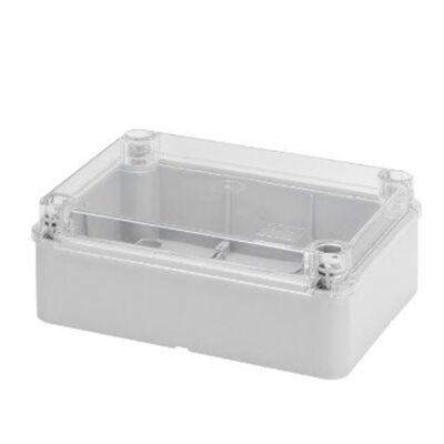 Gewiss GW44427 - junction box with transparent cover 190x140x70