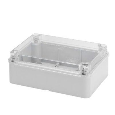 Gewiss GW44428 - caja de conexiones con tapa transparente 240x190x90