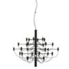 Flos A1401009 - lampe à suspension 2097/30 - AMPOULES GIVRÉES noir mat