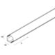 Novalux 105408.01 - profilo PROFILED AD ANGOLO H16 2m bianco