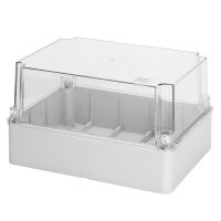 Gewiss GW44439 - junction box with transparent cover 300x220x180