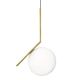 Flos F3176059 - IC LIGHTS S2 brass ceiling lamp