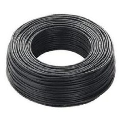 Cable H03VV-F 300/300V 2X0.50 black - 100m