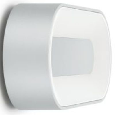 Lombardo LL124007N - Plafonnier high tech gris Ross 280 13W 4000K avec détecteur