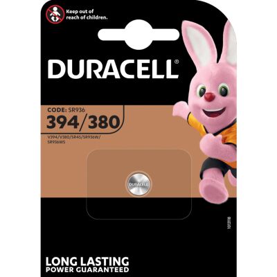 Duracell D394 - batería de óxido de plata 394/380 1.55V