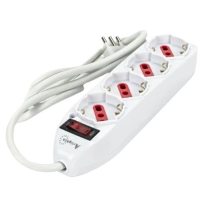 Arteleta RL.3514 - regleta con 4 tomas NEW EASY