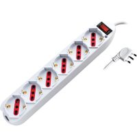 Arteleta RL.3516 - power strip with 6 NEW EASY sockets