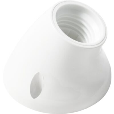 Arteleta LH2058B - white E27 inclined wall lamp holder