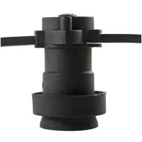 Arteleta PLR.E27 MiniHD-Light - black E27 lamp holder