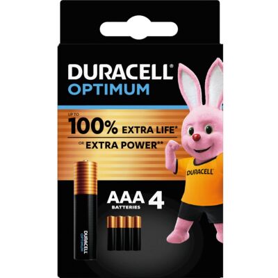 Duracell OPTIMUNAAA - Pila alcalina LR03 1.5V