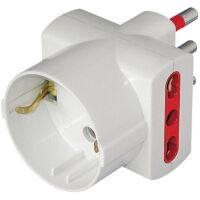 Arteleta RL.9238.B - adaptateur triple shuko 16A blanc