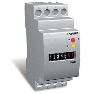Perry 1COCO230/2 - hour meter 230V 2 DIN