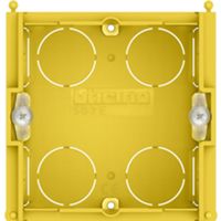 Rectangular 2-seater flush-mounting box BTicino