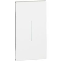 BTicino KW01M2 Living Now Blanco - Cubierta iluminable de 2 módulos
