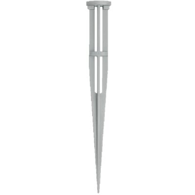 Goccia 4691AG - CLOCK silver garden stake