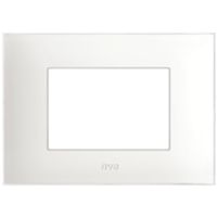 Series 44 - Young 44 plate in technopolymer 3 places total white