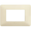 Matix - Bianchi plate in technopolymer 3 places ivory colour