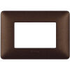 Matix - 3-place Textures technopolymer plate, coffee brown color
