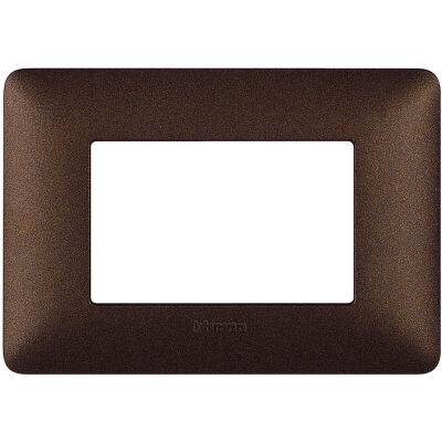 Matix - 3-place Textures technopolymer plate, coffee brown color