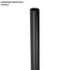 LDT VR3350N - Pértiga de fibra de vidrio negra de 3,50m