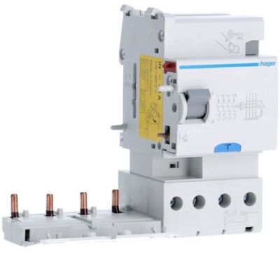 Hager BP464N - diferencial modular 4P 63A 0.3A AC S