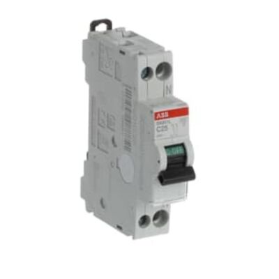 ABB SN201LC25 - circuit breaker 1P+N C25 4.5KA 1M