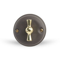 Slate - classic anthracite gold diverter