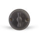 Slate - classic anthracite rotary button