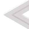 Novalux 1018A0.99 - Perfil de esquina blanco L-09 standard